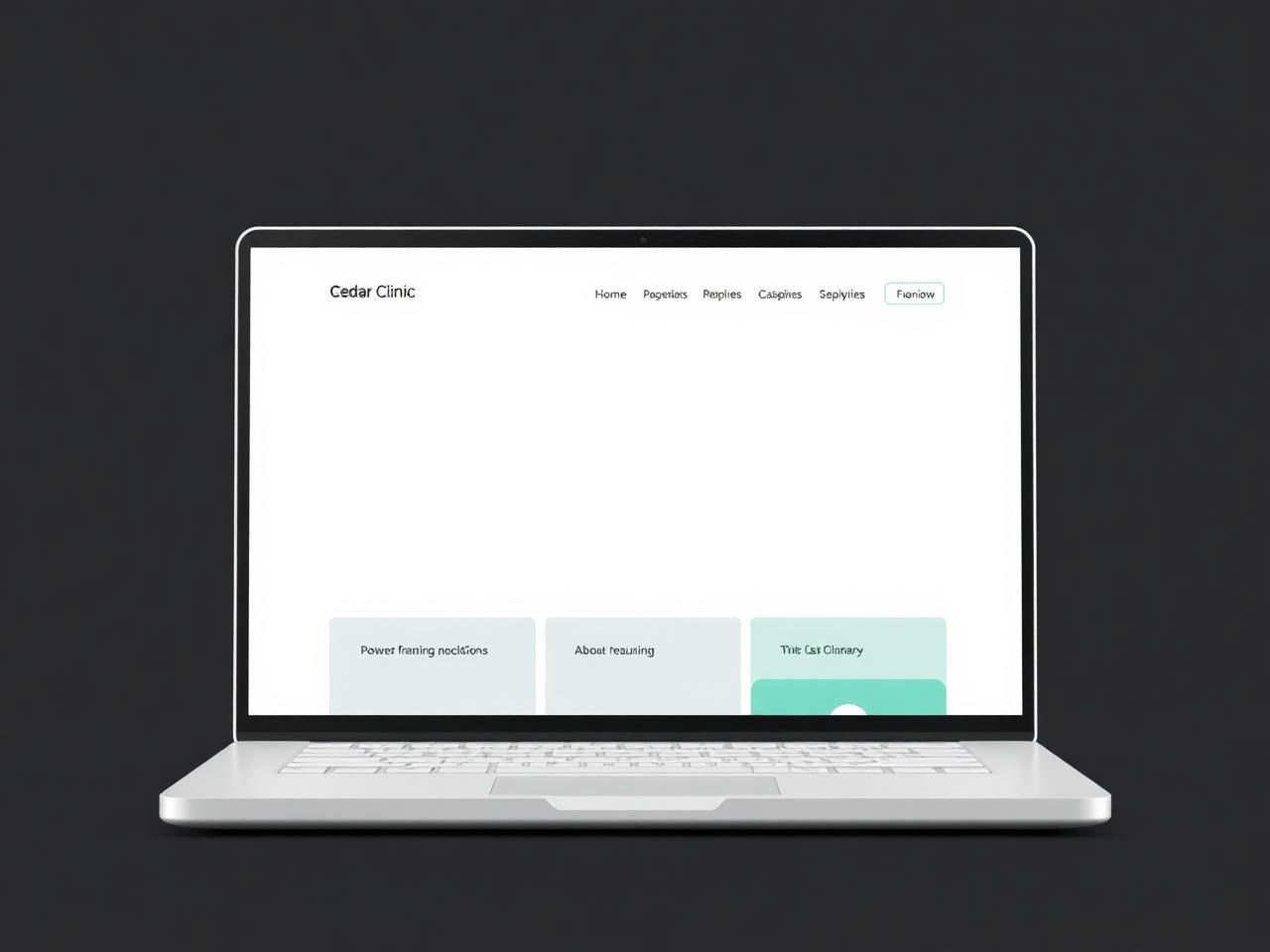 Cedar Clinic website